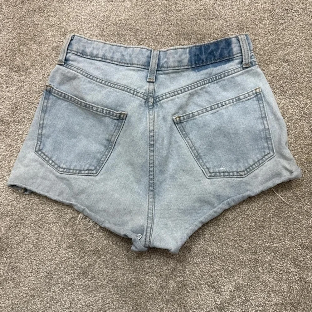 Wild Fable Blue Distressed Cut Off Denim Shorts Women's Size 4